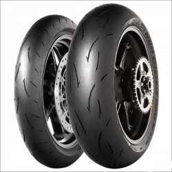 ΕΛΑΣΤΙΚΑ DUNLOP D212 GP-RACER  (SOFT-MEDIUM)  120/70-17 58W TL   180/55-17 73W TL